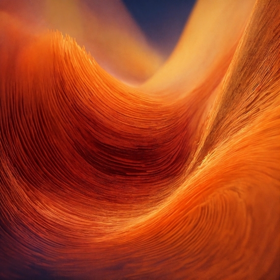 Surrealism, Amber, Orange, Sky, Art, Geological Phenomenon