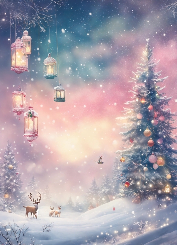 Taschen Graphic Design, Atmosphere, Christmas Tree, World, Light, Snow