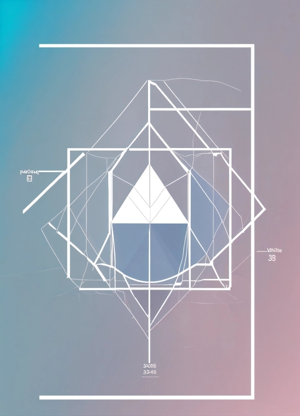 Things To Paint, Triangle, Font, Parallel, Symmetry, Electric Blue