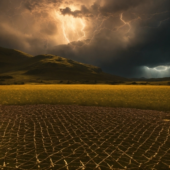 Timeline Illustration, Cloud, Sky, Atmosphere, Lightning, Light