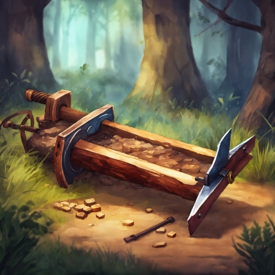 Twitch Channel Trailer Maker, Wood, Art, Painting, Cg Artwork, Illustration