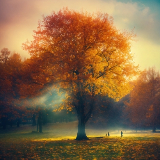 Upscale Image Photoshop, Sky, Cloud, Atmosphere, People In Nature, Leaf