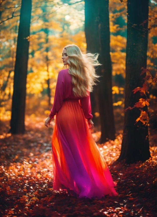 Video Making In Laptop, Hair, People In Nature, Plant, Leaf, Orange