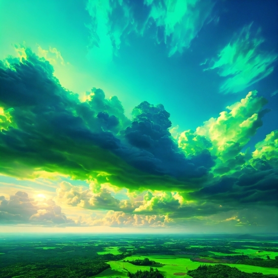 Visual Program Design, Cloud, Sky, Water, Atmosphere, Green