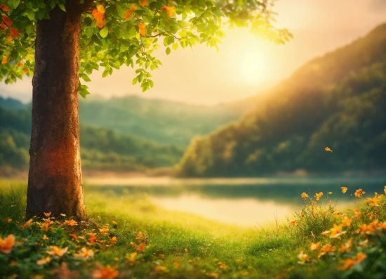 Water, Plant, Sky, Ecoregion, People In Nature, Light