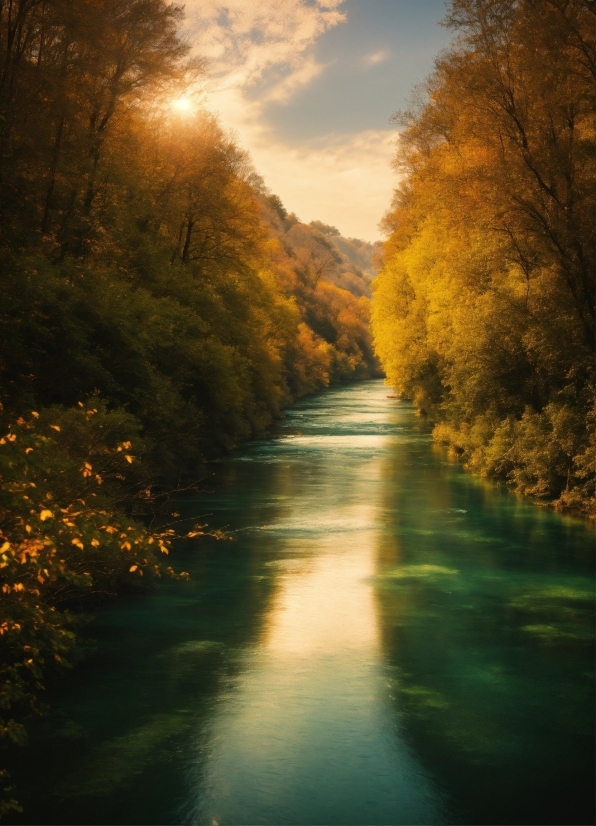 Water, Sky, Water Resources, Cloud, Natural Landscape, Branch