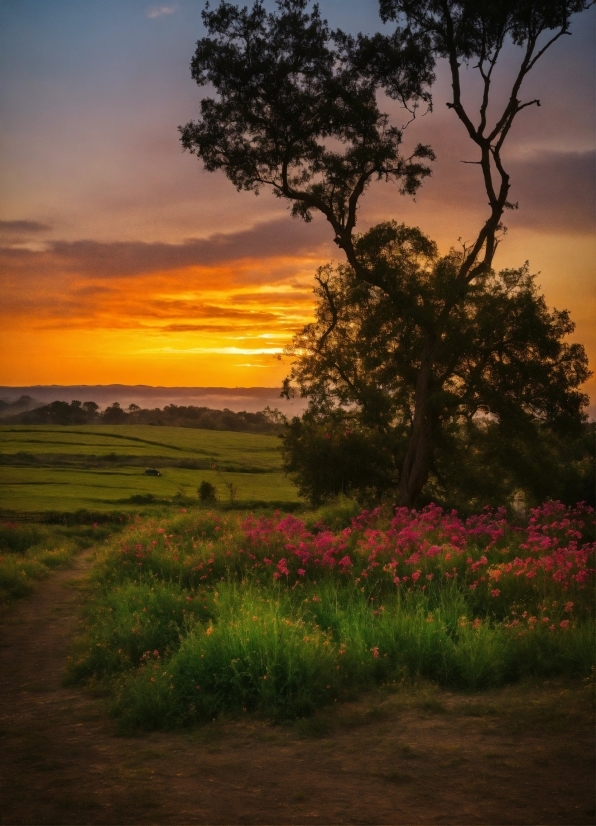 Webp Editor, Plant, Sky, Cloud, Flower, Afterglow