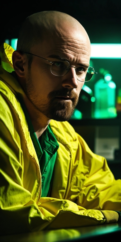 Aesthetic Stock Images, Forehead, Glasses, Vision Care, Green, Beard