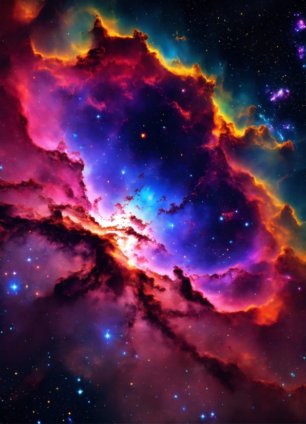 Ai Photo Editor, Atmosphere, World, Purple, Nebula, Astronomical Object