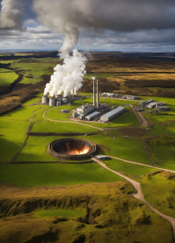 Andy Warhol The Factory, Cloud, Sky, Natural Environment, Highland, Power Station