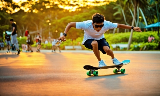 Anime Badass Wallpaper, Footwear, Skateboard Deck, Sports Equipment, Wheel, Skateboarder