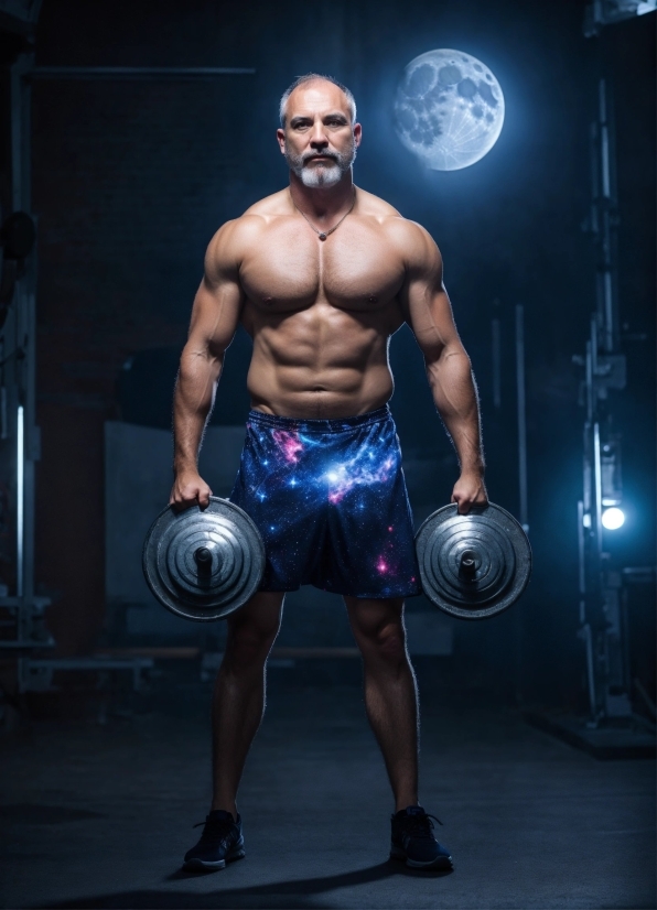 Arrow Stock Image, Shorts, Sports Equipment, Muscle, Bodybuilder, Flash Photography