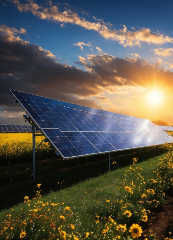 Art On The Avenue 2022, Flower, Cloud, Sky, Plant, Solar Panel