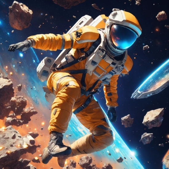 Astronaut, Art, Cg Artwork, Astronomical Object, Space, Fictional Character