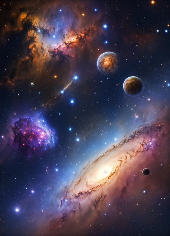 Atmosphere, World, Nebula, Galaxy, Astronomical Object, Art