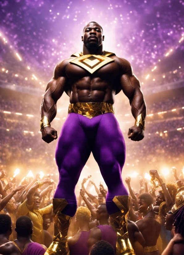 Ayyappa Swamy Images, Purple, Cartoon, Art, Event, Bodybuilder