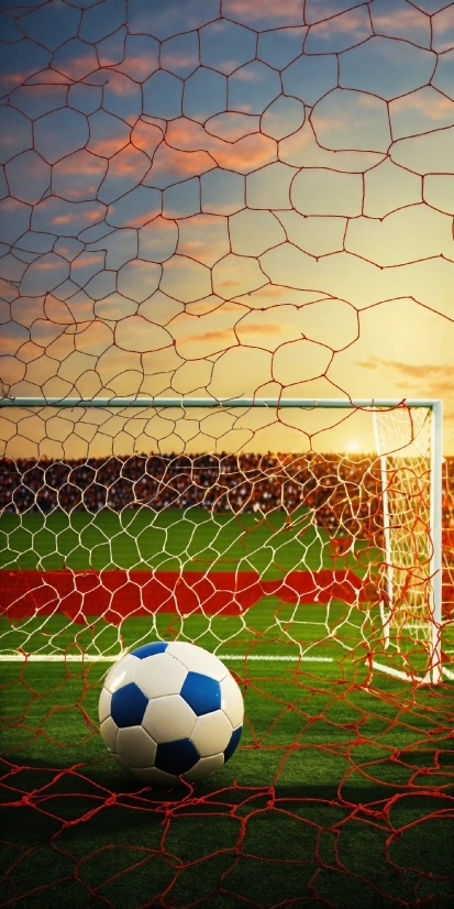 Background Image For Photo Editing, Sports Equipment, Soccer, Nature, Sky, Football