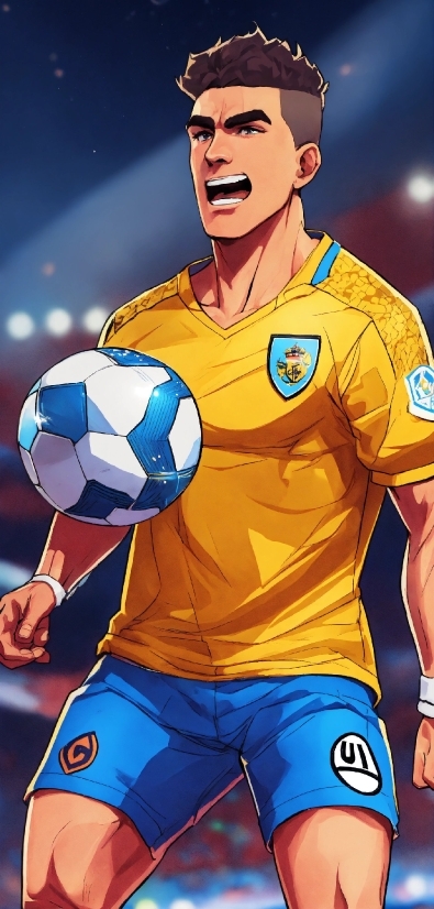 Background Piche Ka, World, Blue, Human, Jersey, Football