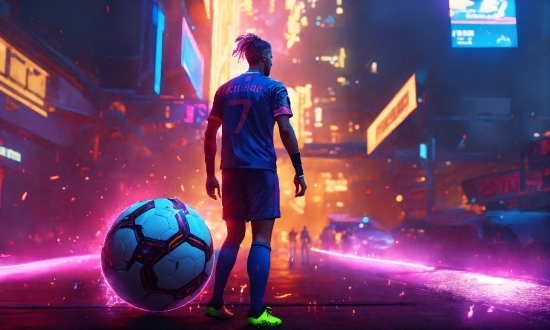 Bakugou Wallpaper, World, Light, Sports Equipment, Purple, Shorts