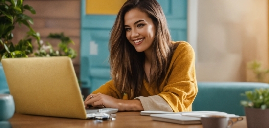 Banjo Clipart, Smile, Computer, Personal Computer, Laptop, Table