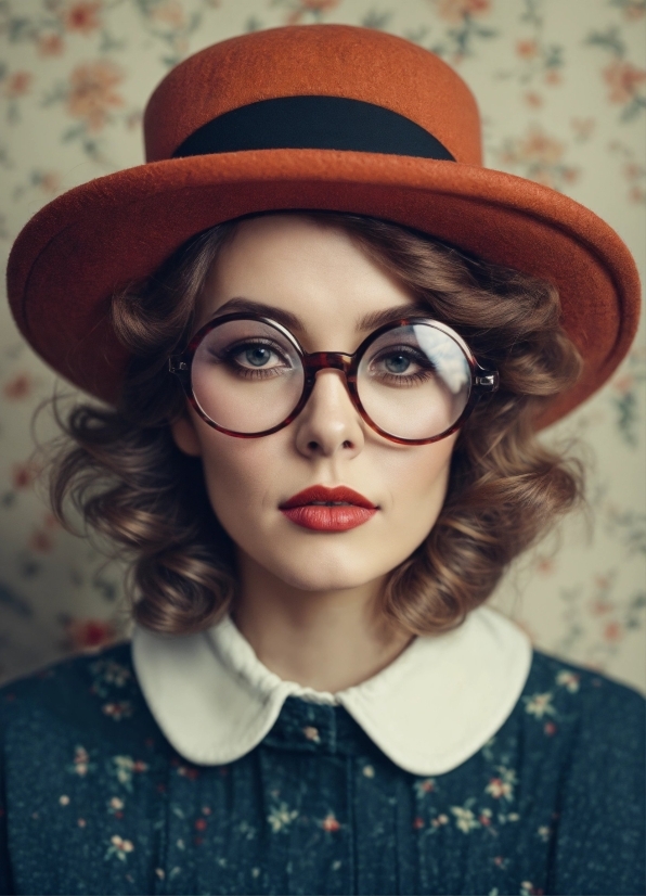 Baroque Visual Art, Clothing, Face, Hair, Nose, Glasses