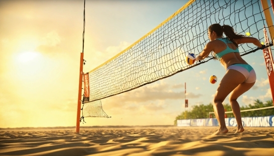 Begraund Phota Hd, Sky, Cloud, Volleyball Net, Sports Equipment, Net Sports