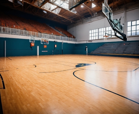 Birthday Stock Photo, Basketball, Field House, Basketball Hoop, Wood, Sports Equipment