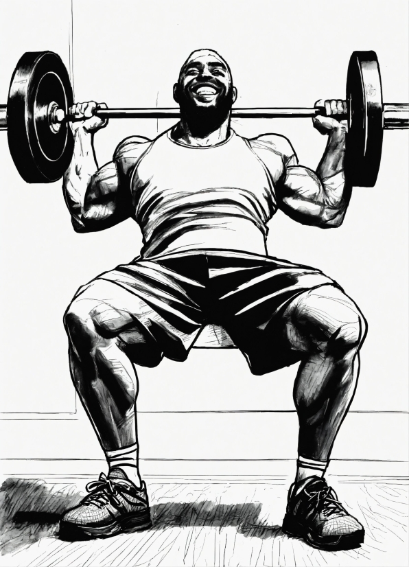 Border Frame Clipart, Free Weight Bar, Weightlifter, Barbell, Joint, Powerlifting