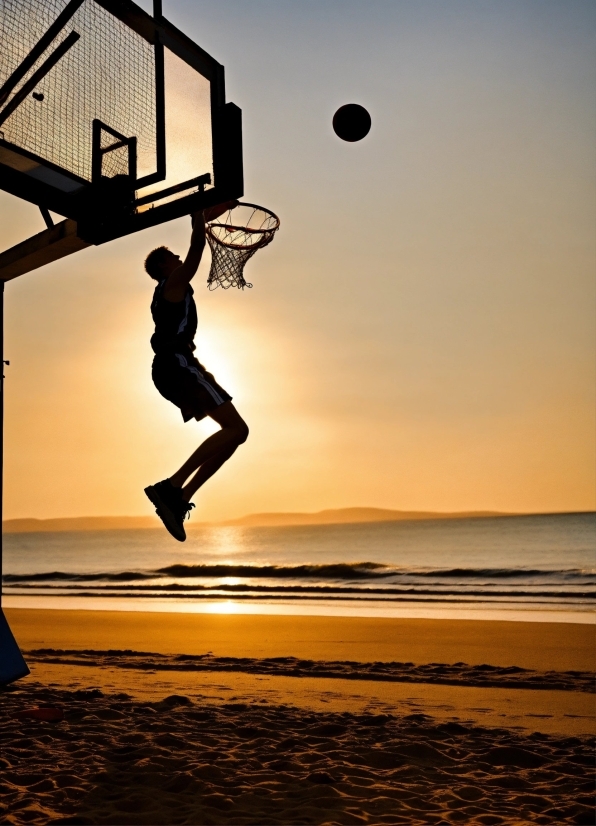 Camping Stock Photo, Basketball, Sky, Basketball Hoop, Water, Streetball