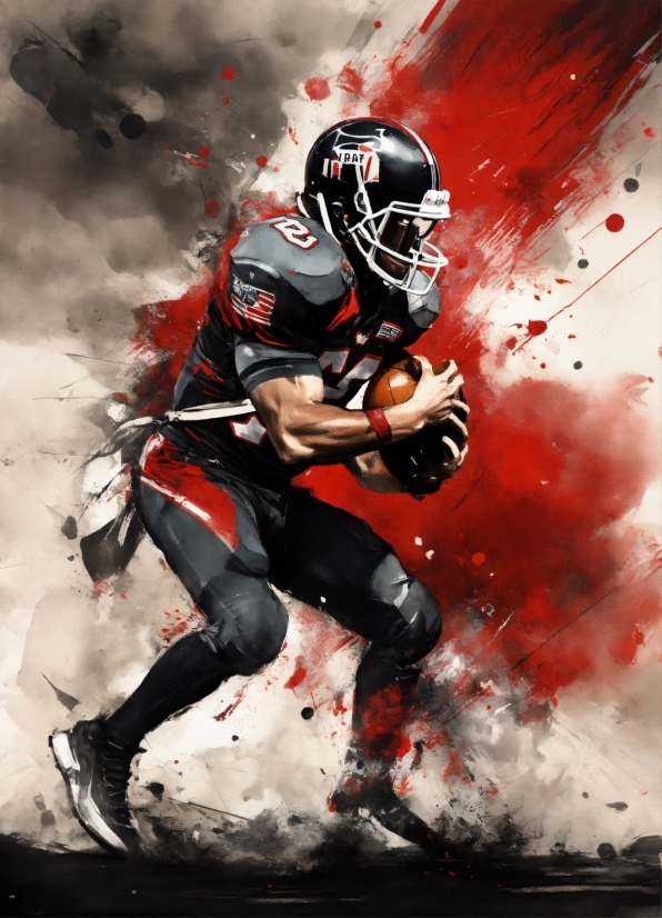 Cartoon Nature Background, Helmet, Sports Gear, Football Equipment, Football Helmet, Sports Equipment