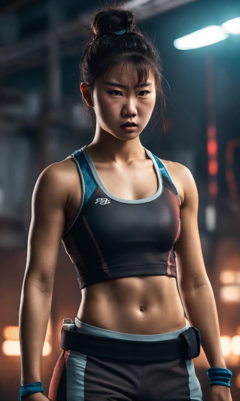 Caterpillar Images, Shoulder, Human Body, Sports Bra, Thigh, Flash Photography