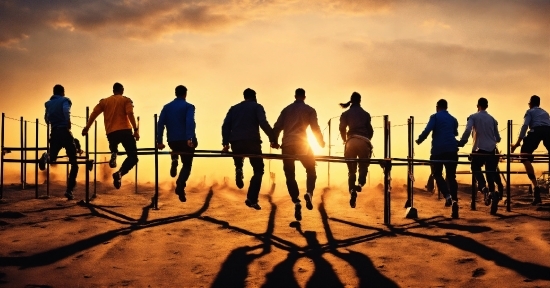 Cloud, Sky, People In Nature, People On Beach, Gesture, Happy