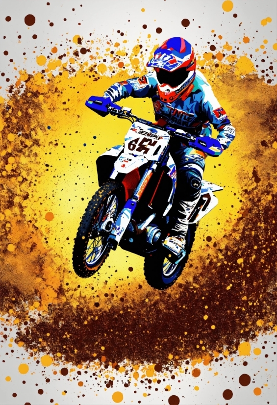 Coffee Cup Illustration, Motocross, Wheel, Vehicle, Motorcycle, Motor Vehicle