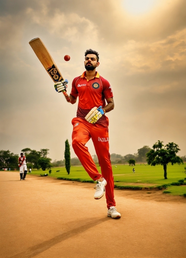 Cop Stock Photo, Sky, Cloud, Plant, Sports Uniform, Baseball Bat