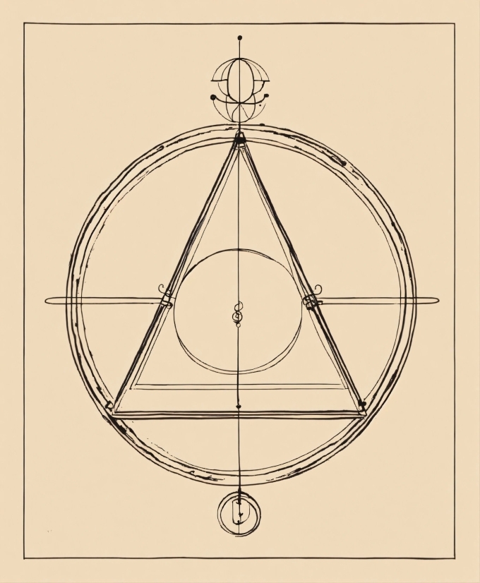 Creative Commons Clipart, Triangle, Circle, Symmetry, Parallel, Pattern