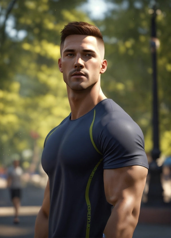 Customer Service Stock Photo, Shoulder, Active Tank, Muscle, Neck, Standing