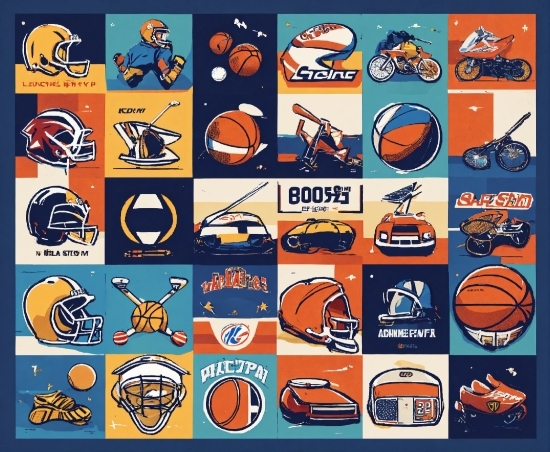 Cute Dog Illustration, Basketball, Orange, Font, Line, Sports Equipment