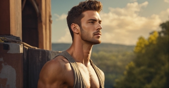 Dennis Stock Photos, Sky, Cloud, Muscle, Flash Photography, Jaw