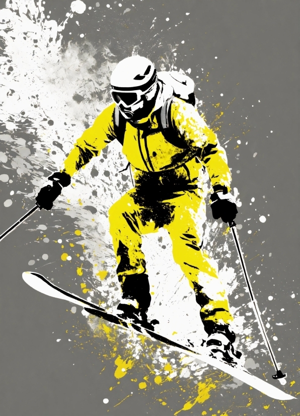 Digital Creative Designer, Sports Equipment, Slope, Art, Font, Winter Sport