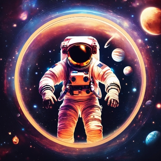 Digital Product Design Studio, World, Light, Astronaut, Art, Font