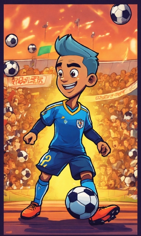 Dp Images, Soccer, Cartoon, Yellow, World, Happy