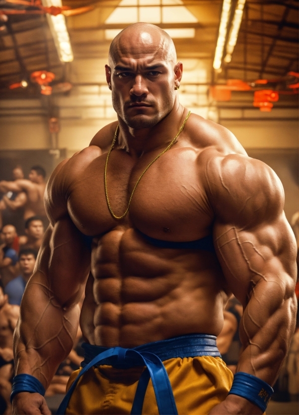 Face, Bodybuilder, Arm, Muscle, Bodybuilding, Shorts