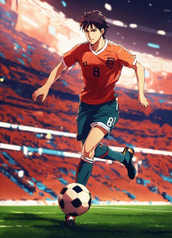 Female Illustration, Sports Equipment, Shorts, Soccer, Football, World