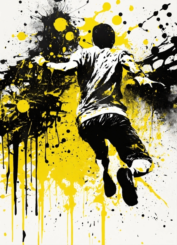 Flyer Design Vector, People In Nature, Yellow, Font, Art, Football