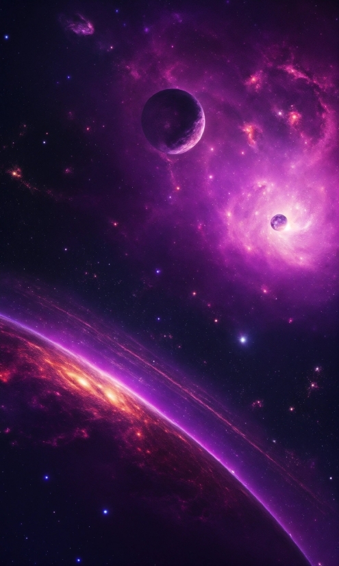 Free Vector Graphics, Atmosphere, Purple, Art, Astronomical Object, Galaxy