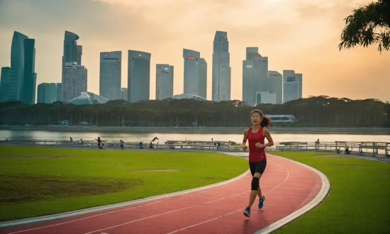 Freepik Coffee, Cloud, Skyscraper, Building, Sky, Track And Field Athletics