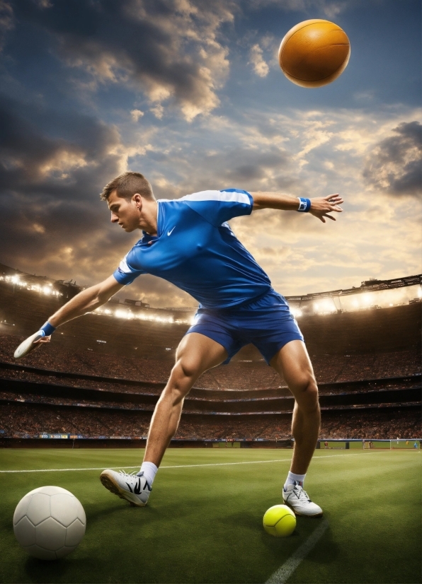 Freepik Com Premium Free, Playing Sports, Sky, Sports Equipment, Muscle, Light