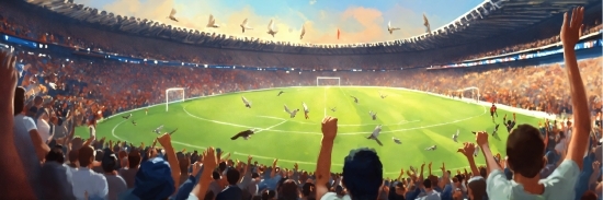 Friendship Vector, Atmosphere, World, Sky, Player, Crowd