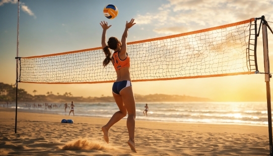 Funny Live Wallpaper, Sky, Volleyball Net, Sports Equipment, Cloud, Volleyball Player