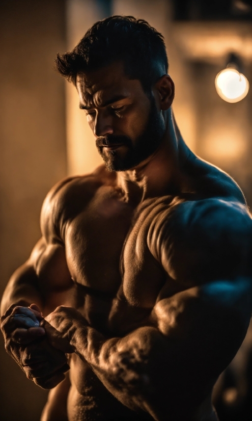 Galaxy Anime Wallpaper, Flash Photography, Neck, Chest, Bodybuilder, Elbow